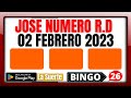 NÚMEROS PARA HOY JUEVES 02 - JOSÉ NÚMERO RD