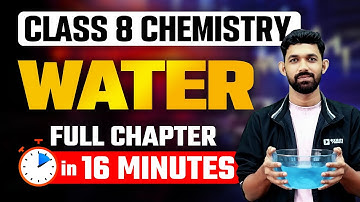 Class 8 Chemistry Christmas Exam | Water / ജലം | Full Chapter In 16 Minutes | Exam Winner