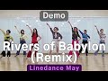 Rivers of babylon remix line dance beginner youngran na demo