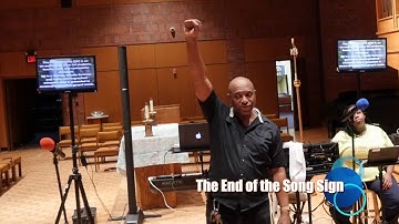 Choir Directing Signs
