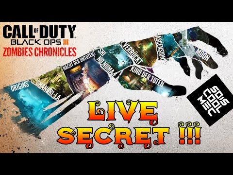 Secret du Dlc5! Zombie Chronicles! Black Ops 3! =D Go 19K! ^^ - Bonjour, et bienvenue sur ma chaîne YouTube! ^^ 