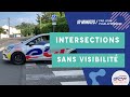 Comportement dans les intersections sans visibilit