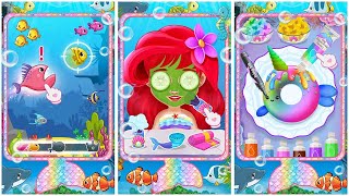 Princess Mermaid Phone: Fun Trolling Underwater World l HappyTrunk Games screenshot 3