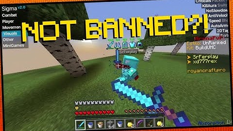 How players HACK in minecraft and DONT get BANNED