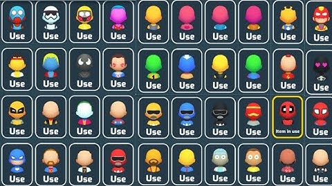 Fun race 3d all skins,emotes, characters unlocked