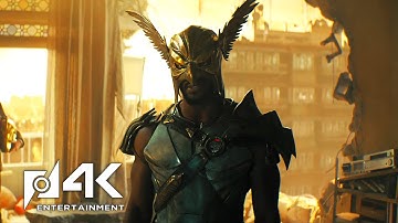 Black Adam (2022):  Black Adam vs Hawkman "Heroes don