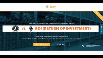 GENESIS MINING LITECOIN VS ETHEREUM ROI (RETURN OF INVESTMENT)