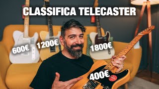 PROVO E VALUTO TUTTE LE TELECASTER FENDER e SQUIER | StrumentiMusicali.net