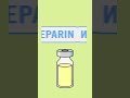 Heparin Antidote. #pharmacology #heparin