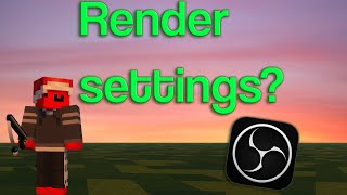 Celebrity The best render settings for Minecraft PVP? Wealth