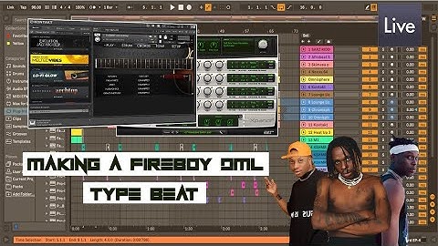 Making A Fireboy DML x Oxlade Type Beat | Afrobeats Tutorial