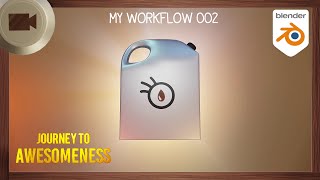 Animating the Doodle Fuel in Blender 2.90 || My Journey To Awesomeness WORKFLOW 002