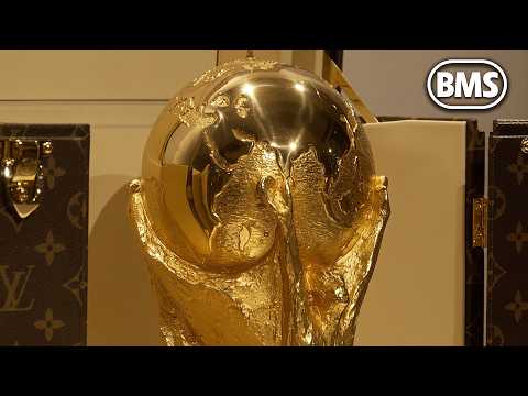 نظرة أولى على حقيبة كأس العالم من لويس فيتون كأس العالم  ٢٠٢٦