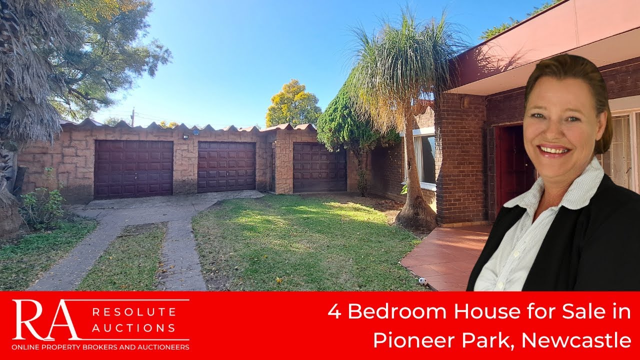 4 Bedroom House for Sale in Pioneer Park, Newcastle YouTube