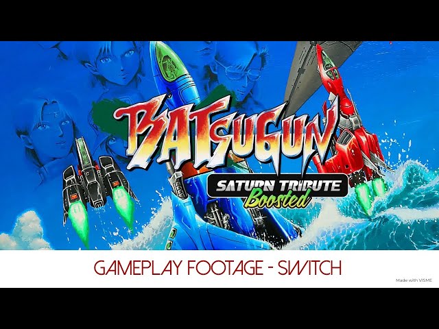 Batsugun Saturn Tribute Boosted - Switch - Gameplay Footage - YouTube