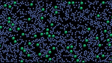 LAMMPS tutorial. 2D Lennard Jones fluid, simple molecular dynamics for absolute beginner