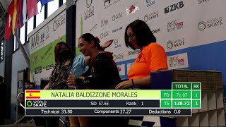 AWC22 - Natalia Baldizzone Morales - Solo: Free Dance Senior (20.05.2022)