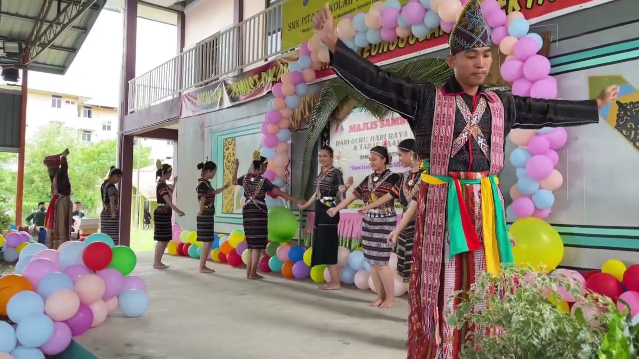 TARIAN SAMBUT TAMU | SMK PITAS | SEMPENA SAMBUTAN HARI GURU, HARI RAYA & KAAMATAN | 27 MEI 2022