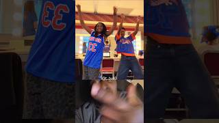 🧡💙🏀 CHEER DANCE MOVES #cheer #basketball #students #school #dance