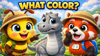What Color Is This Dino? 🦖🌈 Learn Colors with Bee & Panda screenshot 5