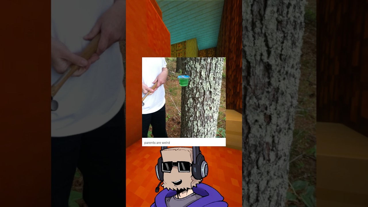 nailing jello to a tree