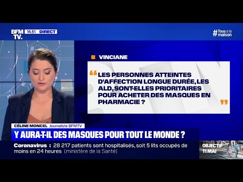 Les personnes atteintes d'affection longue durée sont-elles prioritaires pour obtenir un masque? Les personnes atteintes d'affection longue durée sont-elles prioritaires pour obtenir un masque?