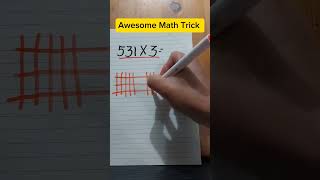 Awesome Math Trick #hacks #maths #mathtips #mathtricks #mathematics #youtubeshorts #math #fraction
