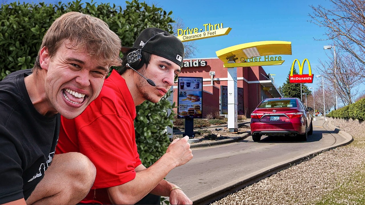 Connecting To Drive Thru Headset Prank!