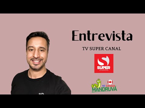 ENTREVISTA NA TV SUPER CANAL CARATINGA MG #interview #entrevista #drywall #canada #toronto #usa