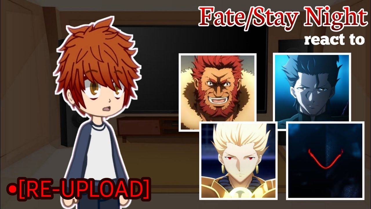 Fate/ Stay Night react to TikToks Part 7 | Different AU Shirou + Senji & more react [RE-UPLOAD]