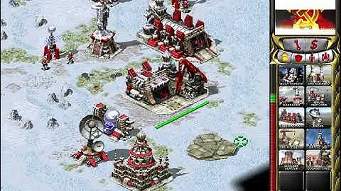 Red Alert 2 Soviet Campaign - Mission 12 - Polar Storm Hard Mode