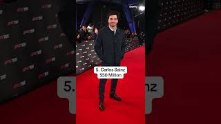Top 10 Richest F1 Drivers 💰😲 Fernando Alonso’s Net Worth Will Shock You! #formula1 #formula1driver