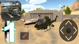 Helicopter Sim Army Strike Gameplay Walkthrough Part 1 (IOS/Android) screenshot 2