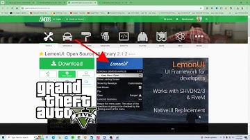 How to Install LemonUI: Open Source UI Library 2.1.2 GTA 5 MODS