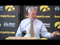 Kirk Ferentz speaks at weekly press conference ahead of Illinois game