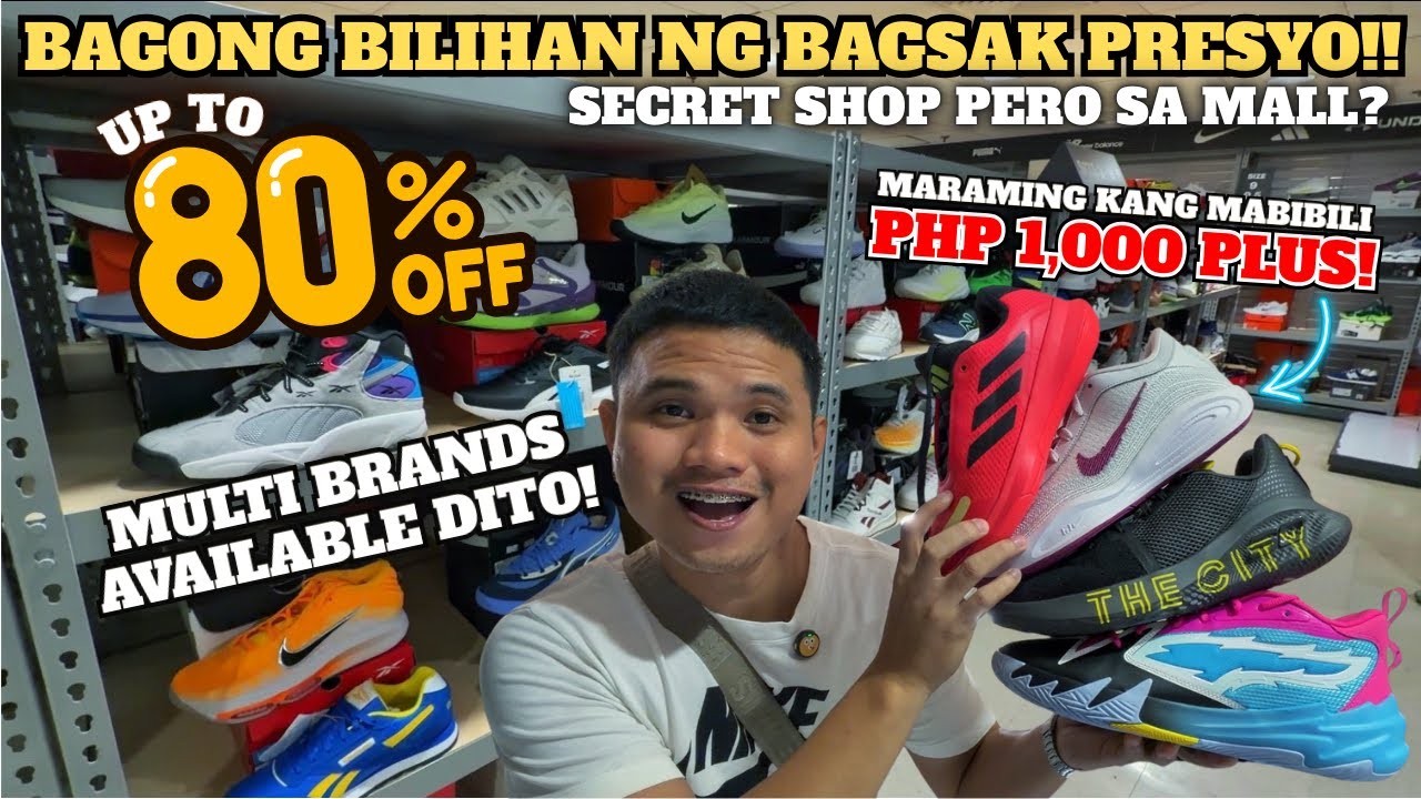 BAGONG Nagtagpuan BAGSAK sa Presyo ng SAPATOS sa Quiapo up to 80% Off | BAGONG SECRET SHOP sa Mall?