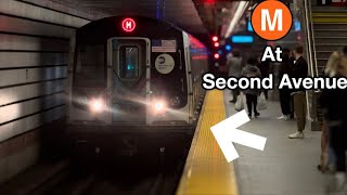 ᴴᴰ⁶⁰ NYC Subway: (M) Trains Running Via Second Avenue! (4/20/24)!