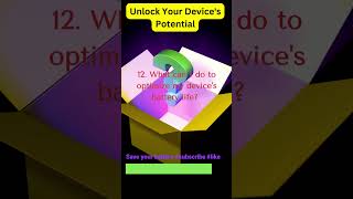 Save Your Battery With This