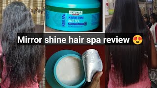 Mirror Shine Hair Spa With Argan Oil &Wheat Protein Ll Hair Spa Kaise Kare? Hair Spa Karne Ke Fayde?