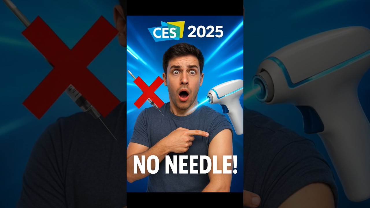 No Needle Injection 😱 CES 2025 Tech | 