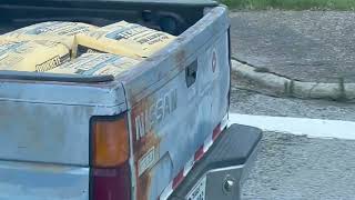 Old Nissan Truck Hauling Quickrete Cement from Home Depot by Concrete Lifestyle 183 views 1 year ago 6 seconds