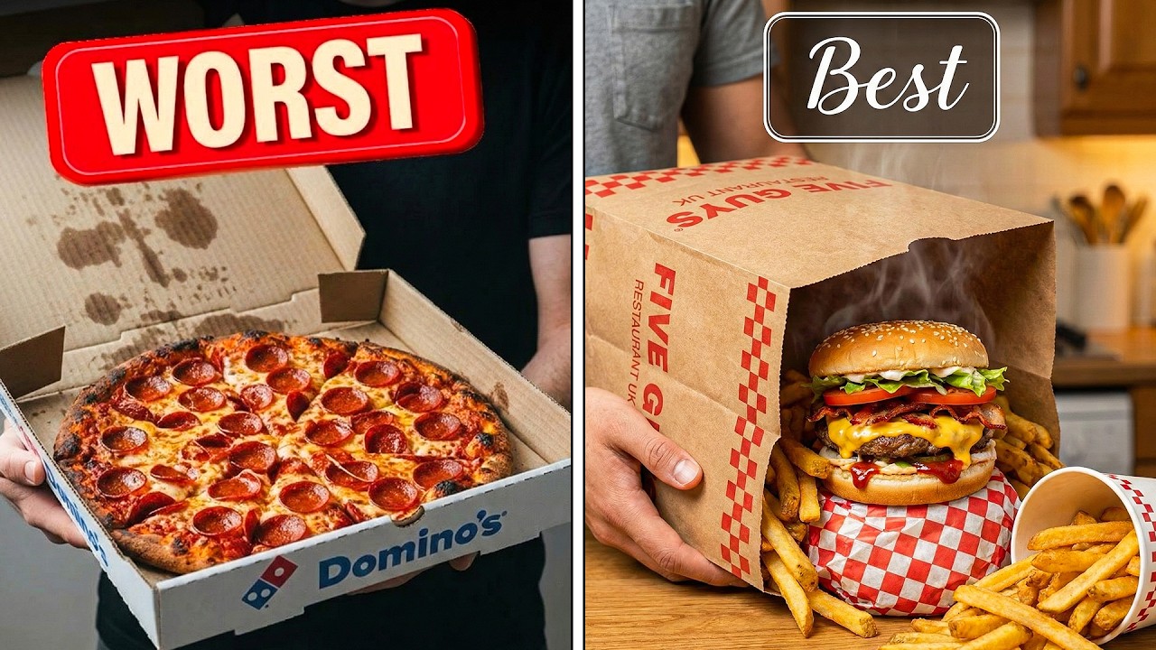 5 UK Fast Food Chains To Never Eat From (3 That Are Great)