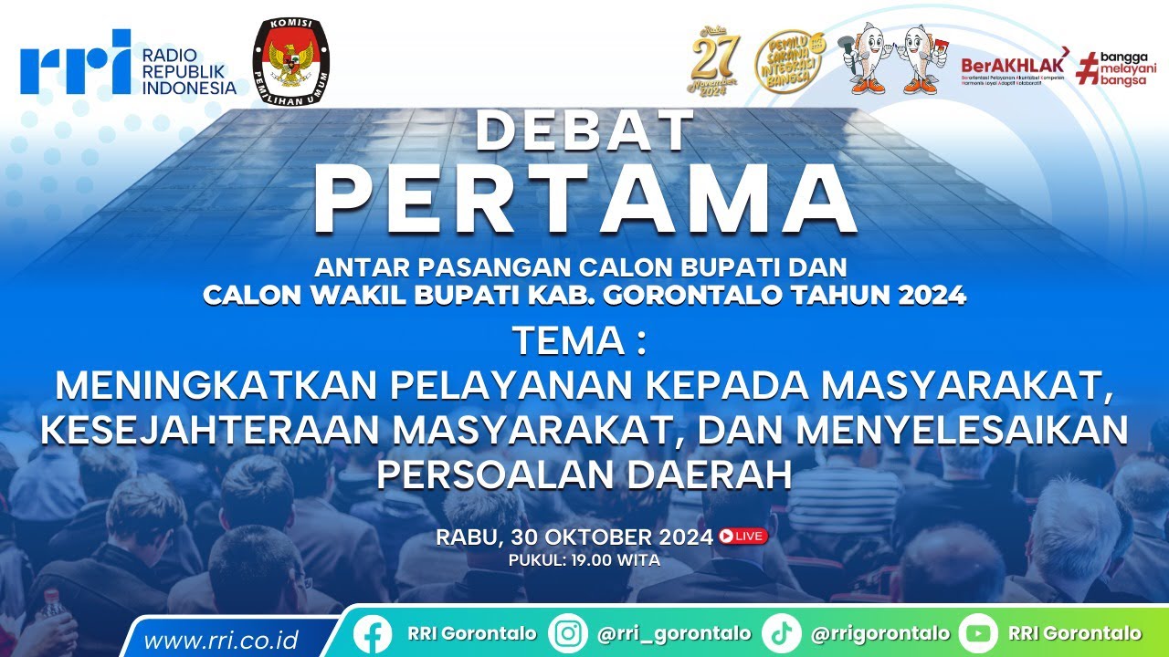 DEBAT PERTAMA 