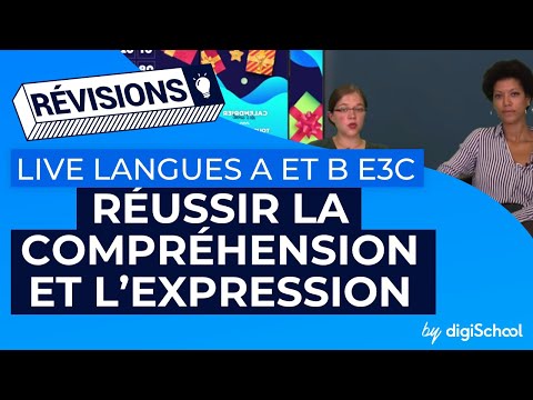 E3C de langues vivantes 1re | Conseils pour la compréhension / expression (réforme du bac)