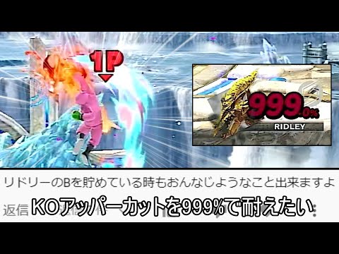 999%でリトマのKOダメージを0%にして撃墜しないクソムーブ紹介【スマブラSP】