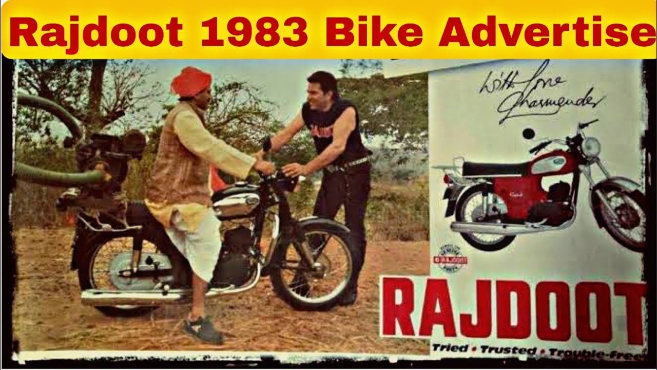 Rajdoot 1983 Bike Advertisement ft DHARMENDRA || #rajdoot - YouTube