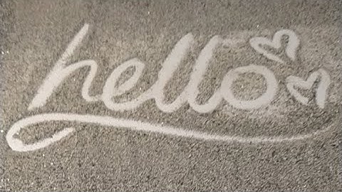 writing names #live #asmr #satisfying #sandart #foryou #relaxing #namewriting 