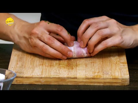 Рулеты из мясного фарша и бекона