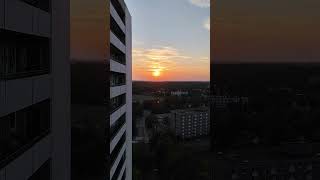 Amazing Sunset By Reinbek City, Bergedorf, Germany