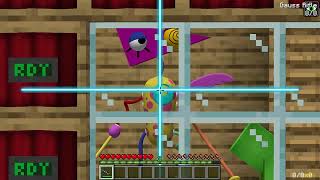 ALL new Monsters from DIGITAL CIRCUS vs Security House in Minecraft Challenge Maizen JJ and Mikey